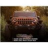 Raxiom | Axial Series LED Halo Headlights with DRL and Amber Turn Signals - Wrangler / Wrangler (JK) 1997-2018