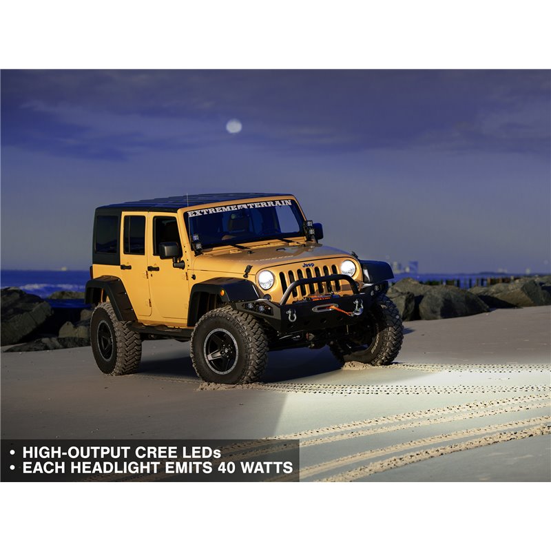 Raxiom | Axial Series LED Headlights - Wrangler / Wrangler (JK) 1997-2018