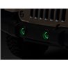Raxiom | Axial Series 4-Inch LED Fog Lights with RGB Halo - Wrangler (JK) 3.6L / 3.8L 2007-2018