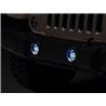 Raxiom | Axial Series 4-Inch LED Fog Lights with RGB Halo - Wrangler (JK) 3.6L / 3.8L 2007-2018