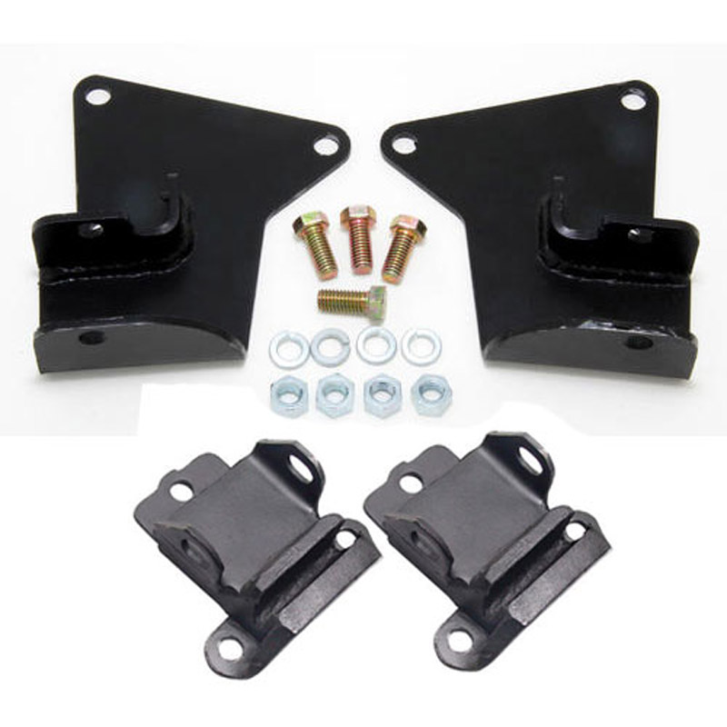 Trans-Dapt | SB(Gen 1)/BB Chevy(Mark IV) In 64-72 GM (Not Chevy) A-Body Mount Kit-Rubber Pads - GTO 6.6L / 7.5L 1968-1972