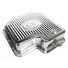 Trans-Dapt | CHROME STEEL EXTRA CAPACITY TRANSMISSION PAN; FINNED; FORD C6