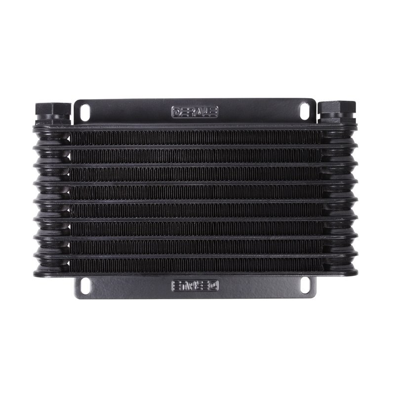 Derale | 9 Row Series 9000 Plate & Fin Transmission Cooler Kit, 1/2" NPT