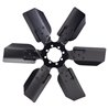 Derale | 18" Reverse Rotation Fan Clutch Fan, Black - Mustang 3.8L 1983-1986