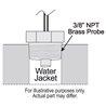 Derale | Adjustable Electric Fan Controller, 3/8" NPT Thread In Probe