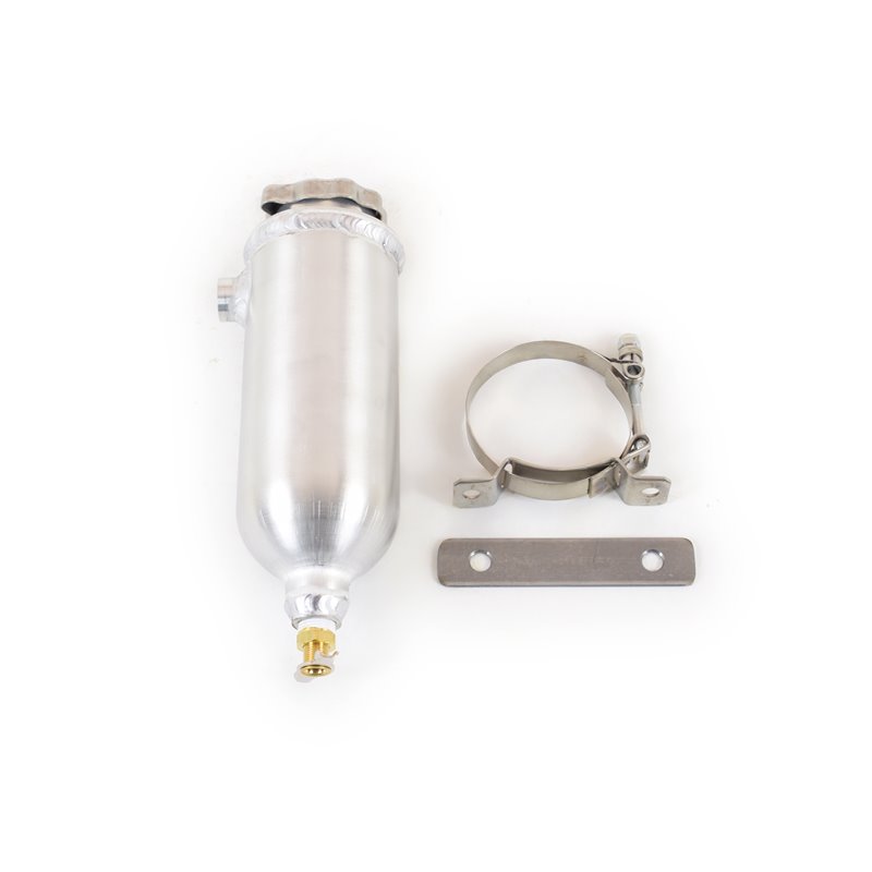 Canton | Aluminum Catch Fill Tank 24 Oz 3/8" Ports & Petcock W/ Vented Cap