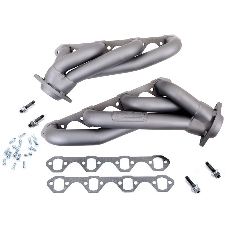 BBK Performance | Headers - Shorty Tube Titanium 1-5/8" - Mustang GT / LX 4.9L 1986-1993