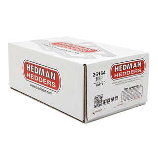 Hedman | Silver Short-Tube Headers For 1970-79 Pontiac Firebird with Pontiac V8 - Firebird 5.7L / 6.6L / 7.5L 1971-1979