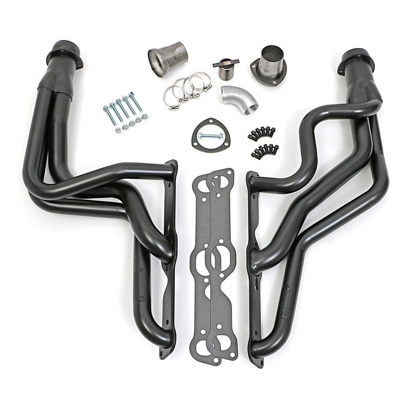 Hedman | Uncoated Long 3-Tube Headers for 1967-81 Pontiac Firebird with Pontiac V8 - Firebird / Base / GTO 1967-1979