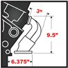 Hedman | Uncoated Headers For 1964-72 GTO or LeMans With Pontiac V8 - GTO 6.6L / 7.5L 1968-1972