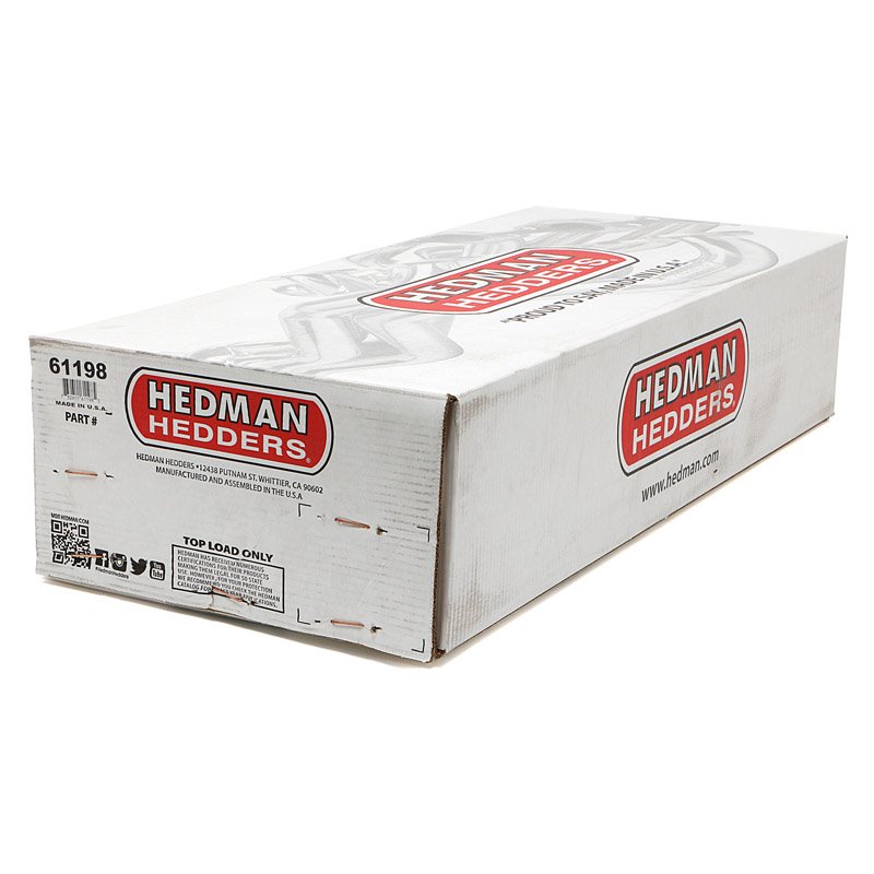 Hedman | Silver HD Long-Tube Headers For 64-77 Chevelle 396-502 w/ A.I.R. - Camaro 1967-1969