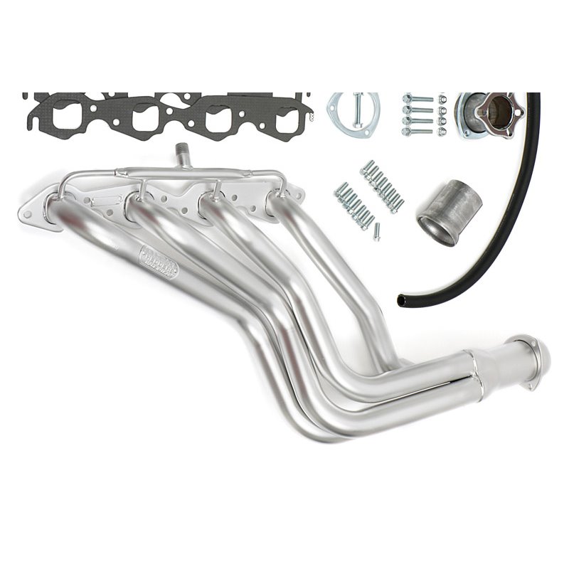 Hedman | Silver HD Long-Tube Headers For 64-77 Chevelle 396-502 w/ A.I.R. - Camaro 1967-1969