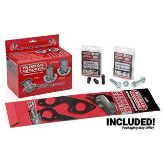 Hedman | H.D. Black Long-tube Headers For 64-77 Chevelle with 396-502 - Camaro 1967-1969