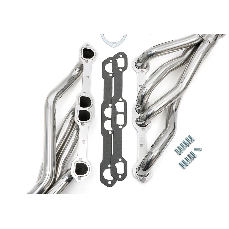 Hedman | Silver Mid-Length D-Port Headers For 67-81 Camaro, G-Body 283-400 - Camaro / Monte Carlo 1967-1987