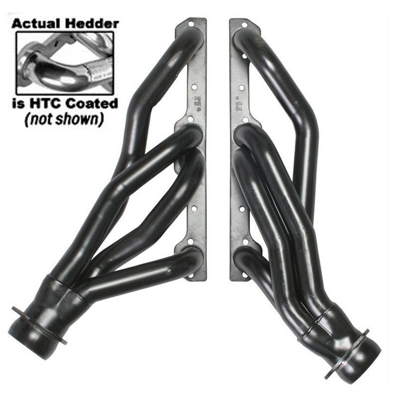 Hedman | Silver Mid-Length D-Port Headers For 67-81 Camaro, G-Body 283-400 - Camaro / Monte Carlo 1967-1987