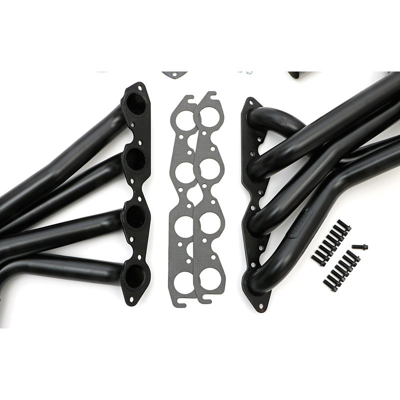 Hedman | Black Long-Tube Headers For 1965-82 Corvette 396-502 - Corvette / Base 1965-1982