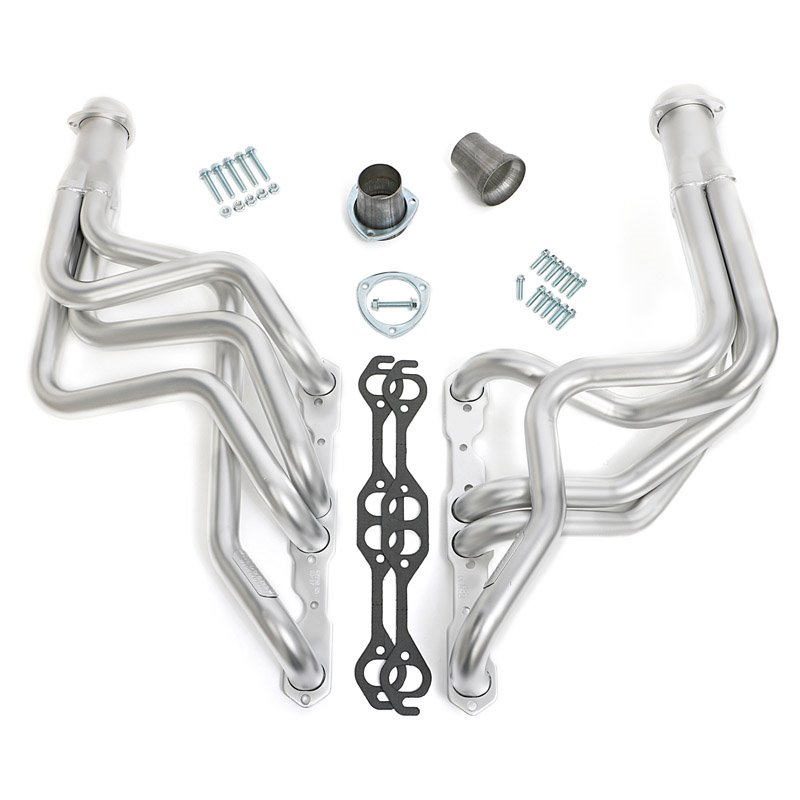 Hedman | HD Silver 1-5/8 in Long-Tube Headers For 64-77 Chevelle w/283-400 - Monte Carlo 5.0L / 5.7L / 6.6L 1970-1977