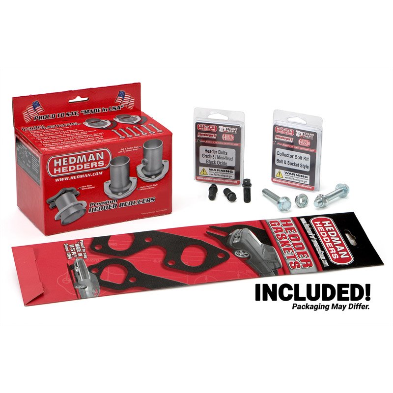Hedman | Mid-Length E.O. Headers For 1982-92 Chevy Camaro 283-400 w/A.I.R. - Camaro / Firebird 5.0L / 5.7L 1982-1992