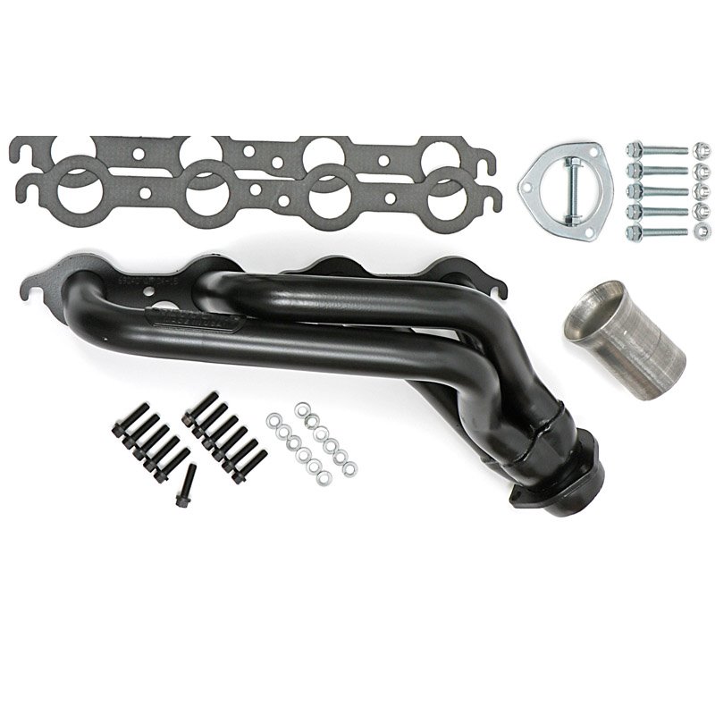 Hedman | Mid-Length LS Engine Swap Headers For 2WD S10/S15 Trucks - Blazer / S15 Jimmy / Sonoma / Bravada 1994-2004