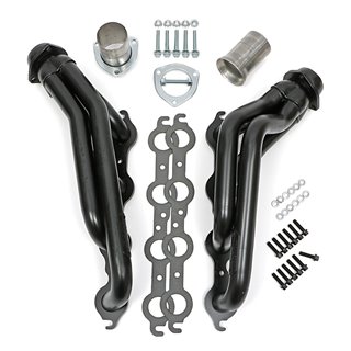 Hedman | Mid-Length LS Engine Swap Headers For 2WD S10/S15 Trucks - Blazer / S15 Jimmy / Sonoma / Bravada 1994-2004