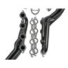 Hedman | Black Long-Tube LS Engine Swap Headers For 2WD S10/S15 Trucks - Blazer / S15 Jimmy / Sonoma / Bravada 1994-2004