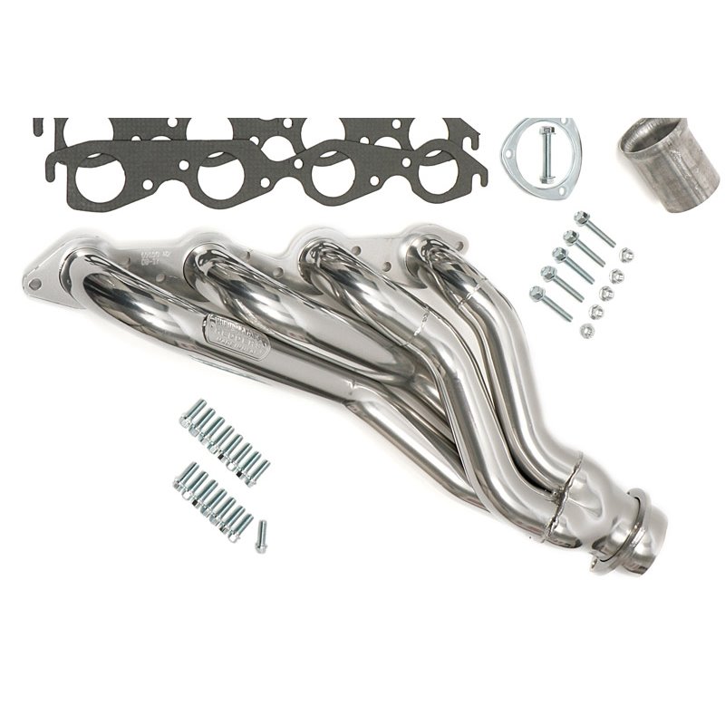 Hedman | SILVER 2 IN MID-LENGTH HEADERS For 67-87 2WD GM TRUCK/SUV With 396-502