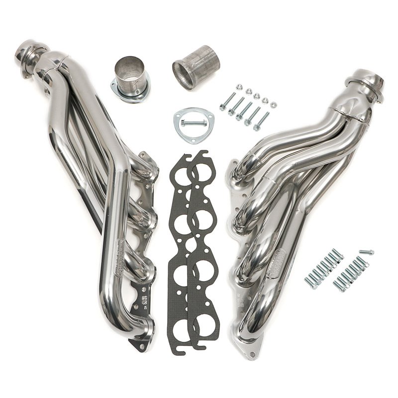 Hedman | SILVER 2 IN MID-LENGTH HEADERS For 67-87 2WD GM TRUCK/SUV With 396-502
