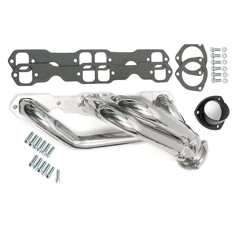 Hedman | Silver 1-3/4 in Mid-Length Swap Headers For SB Chevy into 2WD S10 - Blazer / S15 Jimmy / Sonoma / Bravada 1994-2004