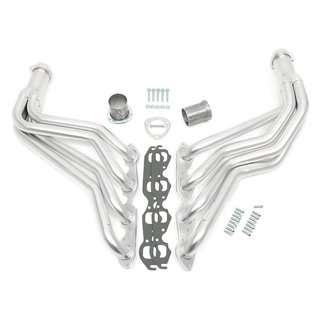 Hedman | HD SILVER LONG-TUBE HEADERS For 67-91 GM TRUCK-SUV With 396-502