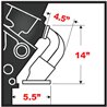 Hedman | Silver Mid-Length Headers For 66-74 MOPAR B & E-Body with 361-440 - Dodge / Plymouth 1966-1974