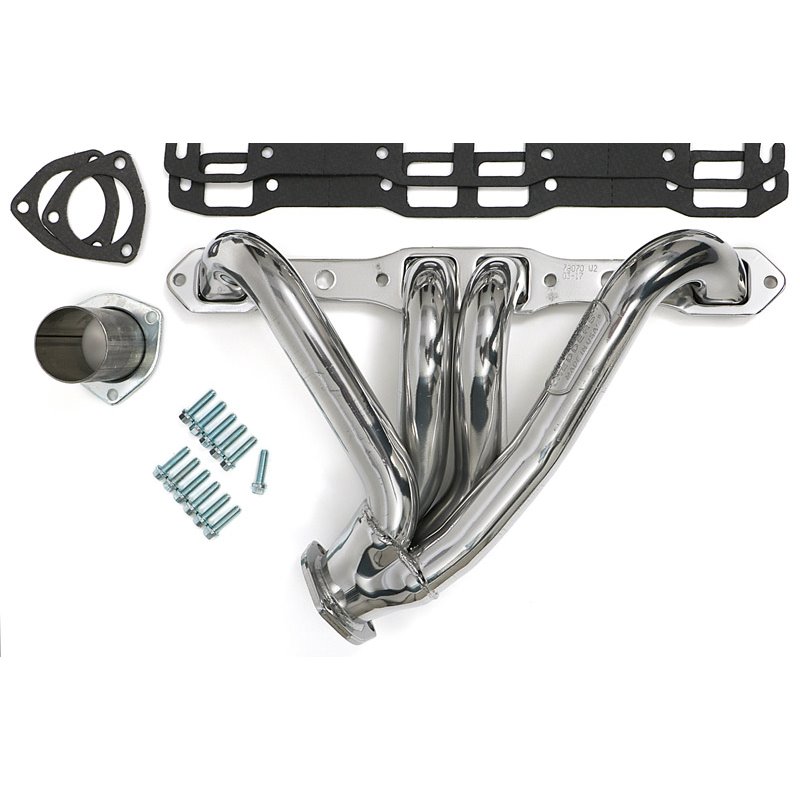 Hedman | Silver Mid-Length Headers For 66-74 MOPAR B & E-Body with 361-440 - Dodge / Plymouth 1966-1974