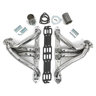 Hedman | Silver Mid-Length Headers For 66-74 MOPAR B & E-Body with 361-440 - Dodge / Plymouth 1966-1974