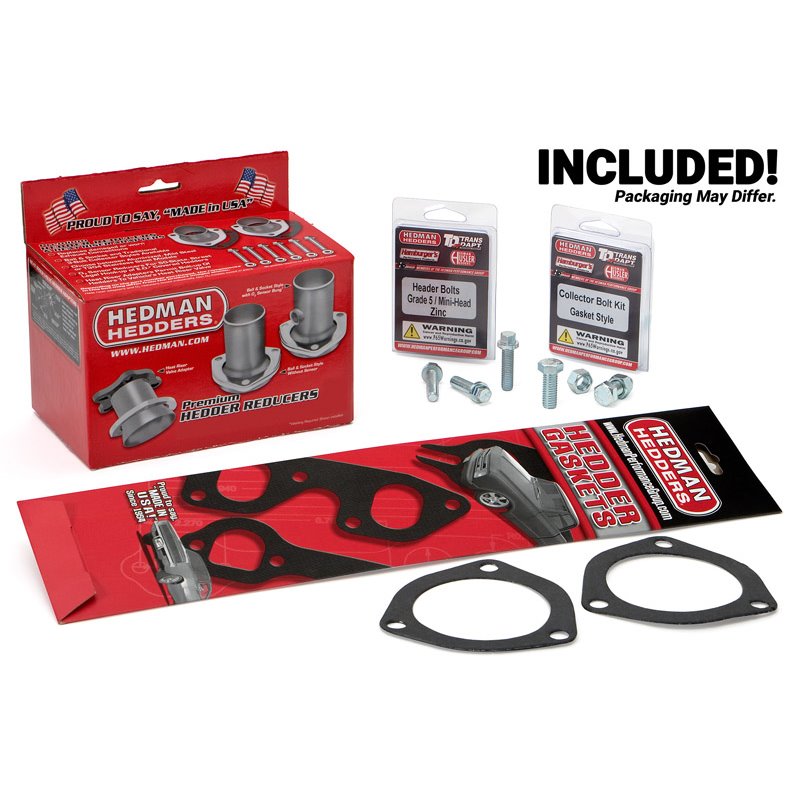 Hedman | Silver Mid-Length Headers For 66-74 MOPAR B & E-Body with 361-440 - Dodge / Plymouth 1966-1974