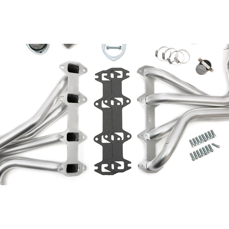 Hedman | HD Silver 50-State Headers for 1965-76 2WD Ford F100, F150-F350 w/352-427 FE