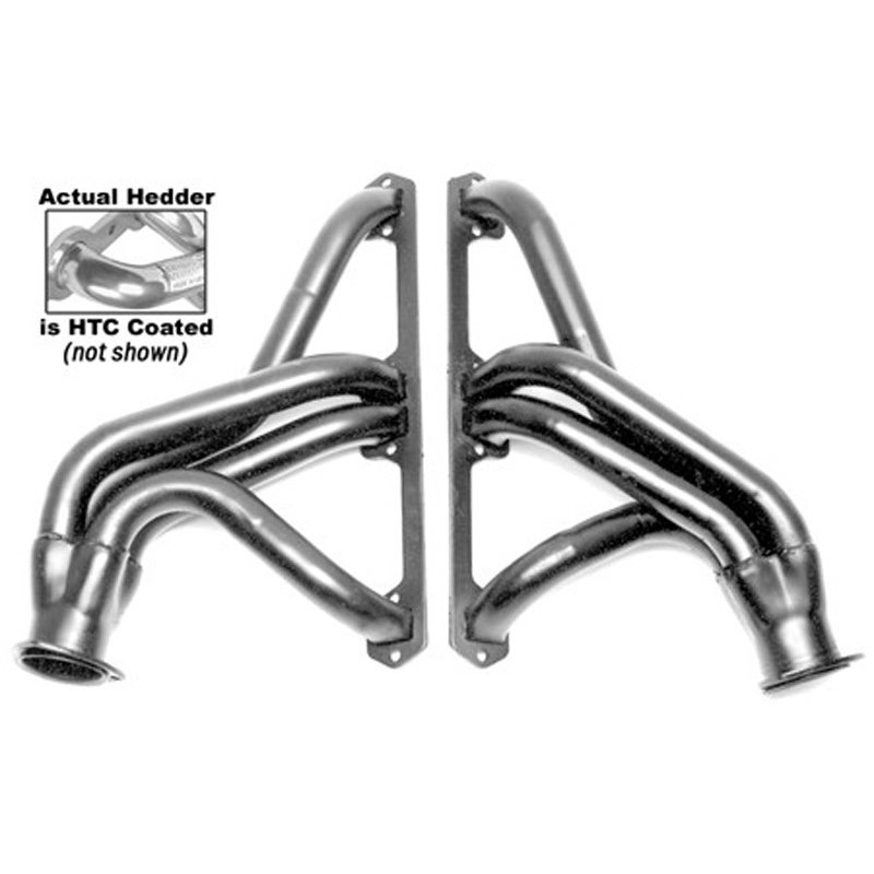 Hedman | Silver Long-Tube Headers for 1980-85 JEEP Cherokee, Wagoneer or Pick-up with 360