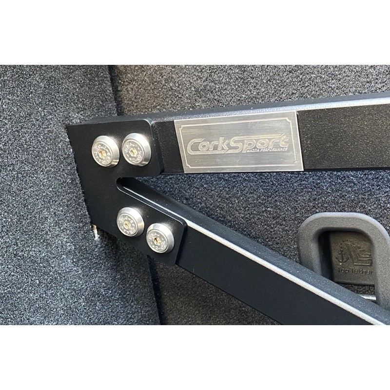 CorkSport | Rear Strut Brace (Triangulated Brace) - Mazda 3 Hatchback 2019-2025 CorkSport Strut Bars