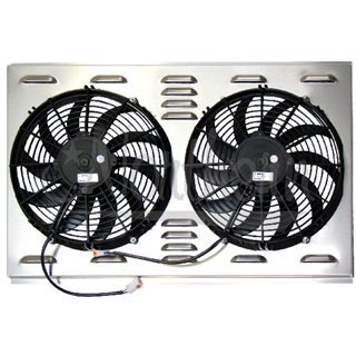 Northern | Dual 12 Inch Fan/Shroud Combo