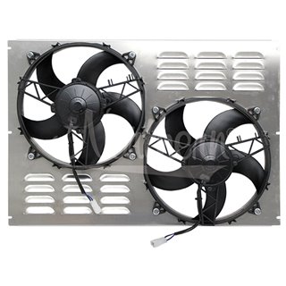 Northern | Dual 11 Inch Fan/Shroud Combo