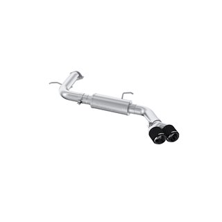 MBRP | 3in Axle-Back, Single Rear Exit, T304 and CF. - Elantra N Line / N Line Ultimate 1.6T 2021-2024