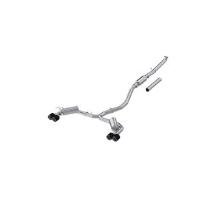 MBRP | 3 inch Cat-Back, 2.5 inch Dual Split Rear Exhaust, T304 with CF Tips - Civic 1.5T 2022-2024