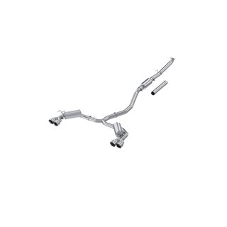 MBRP | 3 inch Cat-Back, 2.5 inch Dual Split Rear Exhaust, AL with Tips - Civic 1.5T 2022-2024