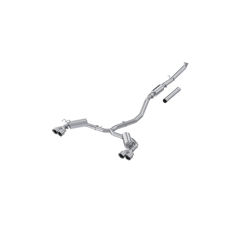 MBRP | 3 inch Cat-Back, 2.5 inch Dual Split Rear Exhaust, AL with Tips - Civic 1.5T 2022-2024