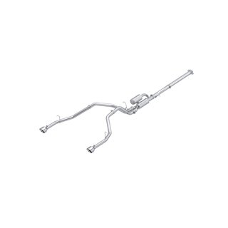 MBRP | 3in. Cat-Back. 2.5in. Dual Split Rear Exit. T304 - Ram 1500 3.0T 2025