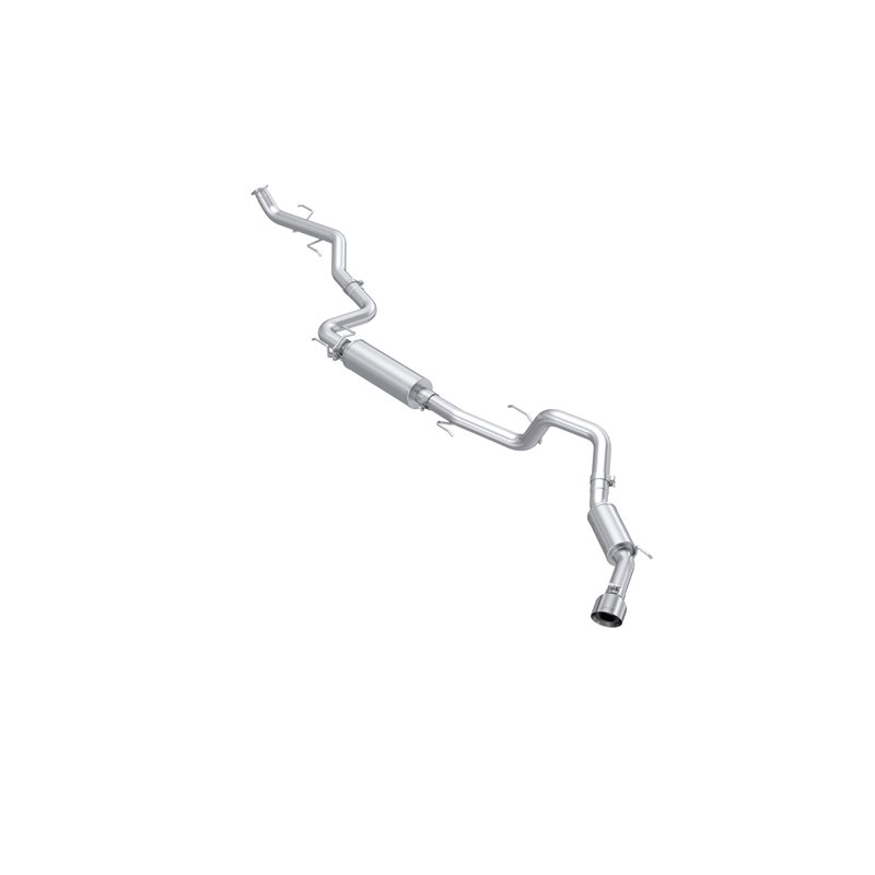 MBRP | 3in. Cat-Back, Single Side Exit with Tip, AL. - Tacoma 2.4T 2024