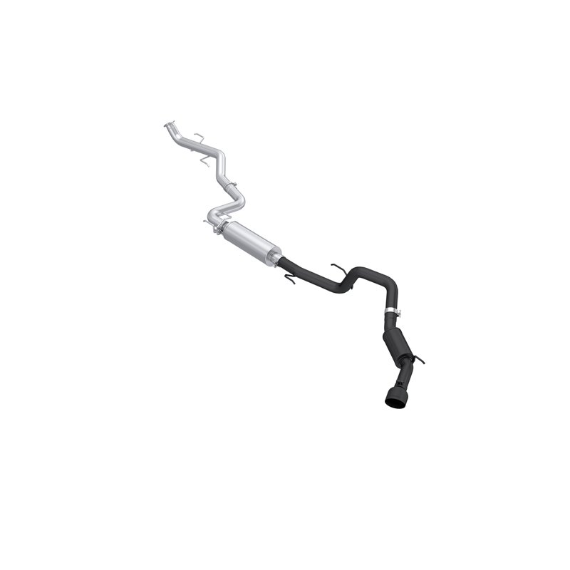 MBRP | 3in. Cat-Back, Single Side Exit with Tip, BLK. - Tacoma 2.4T 2024