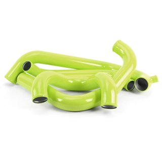 PERRIN | Boost Tube Kit Neon Yellow - STi 2015-2021 PERRIN Performance Turbocharger Pipes & Couplers
