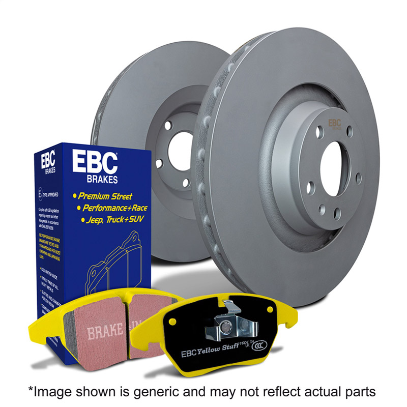 EBC Brakes | S13 Kits Yellowstuff and RK Rotors - Rear - S3 / Golf R / GTI 2.0T 2022-2023