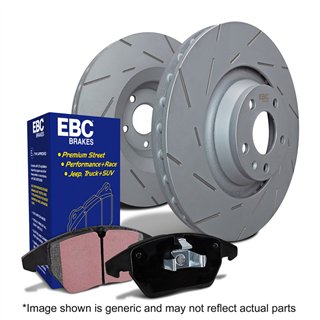 EBC Brakes | S2 Kits Greenstuff 2000 and USR Rotors - Rear - Veloster N 2.0T 2019-2022