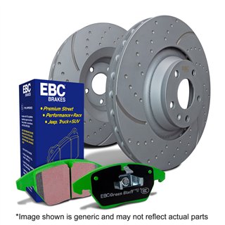 EBC Brakes | S3 Kits Greenstuff 6000 and GD Rotors Truck/SUV - Avant - QX80 / Armada / Titan 5.6L 2015-2023