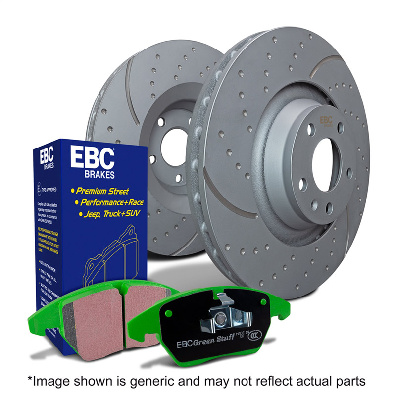 EBC Brakes | S3 Kits Greenstuff 6000 and GD Rotors Truck/SUV - Avant - QX80 / Armada / Titan 5.6L 2015-2023